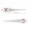 Aluminum Drum Wrench Oil Cap Grid Fuel Barrel Opener for Opening 10 15 20 30