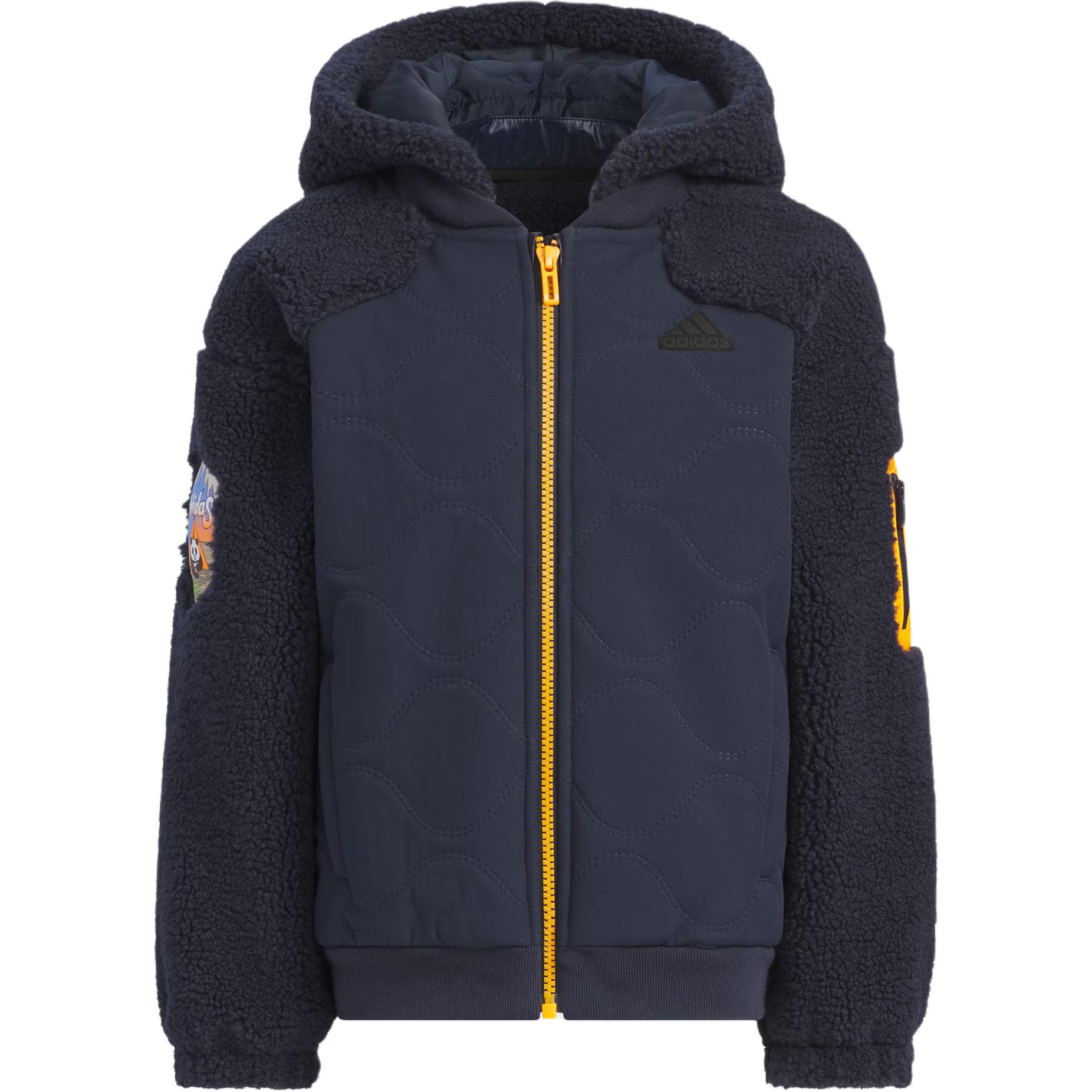 

New Adidas Sportswear Jackets Coats Legend Ink Children Aged 3-7 Years Old JJ4952 128