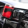 Automašīnas dzērienu krūzes turētājs Auto Air Vent dzērienu plauktu statīvs ūdens pudelēm Daudzfunkcionāls auto kafijas tasīšu turētājs salona aksesuāri