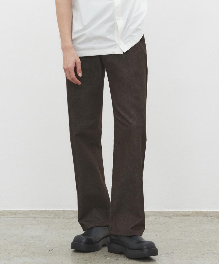 DECET Dawn Semi Wide Jeans Dcpt002Cpbrown