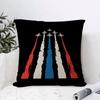 Classic Film Ttop Gun Cushion Cover Organic Linen Square Pillow Case Naturally Durable Hypoallergenic Gentle On Sensitive Skin