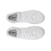 adidas Grand Court Schnürer K Weiß Grau Kinder Sneaker Wolkenweiß Grau-Eins FZ6158