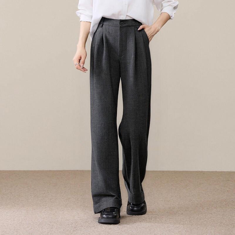 Women s High-Waist Slimming Casual Trousers M