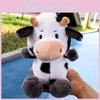 Plush Cow Toy With Pp Cotton Filling Soft Animal Pillow For Kids Gift