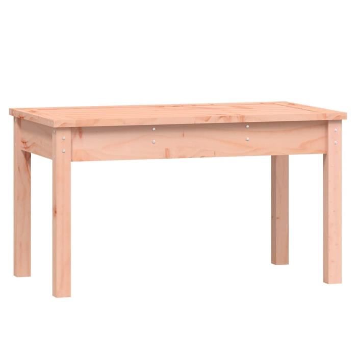 VidaXL Banc de jardin 80x44x45 cm bois massif de douglas 824002