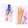 Reusable 5Pairs Tableware Handmade Bamboo Japanese Natural Wood Chopsticks Sushi Food Multi Color Wooden Chop Sticks