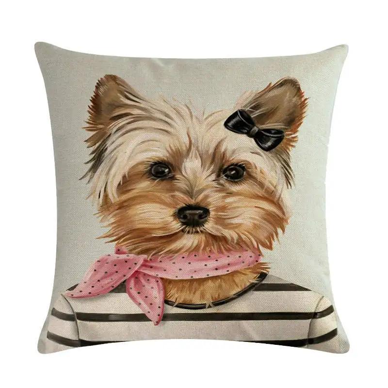 Interesting Animal Body Pillow Case Linen Seat Cover Office Home Sofa Decorative Cushion Cover 45*45Cm
