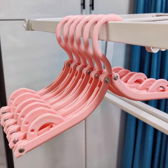 Folding Rack Storage with Hook Head Clothes Bag Closet Organization Accessory