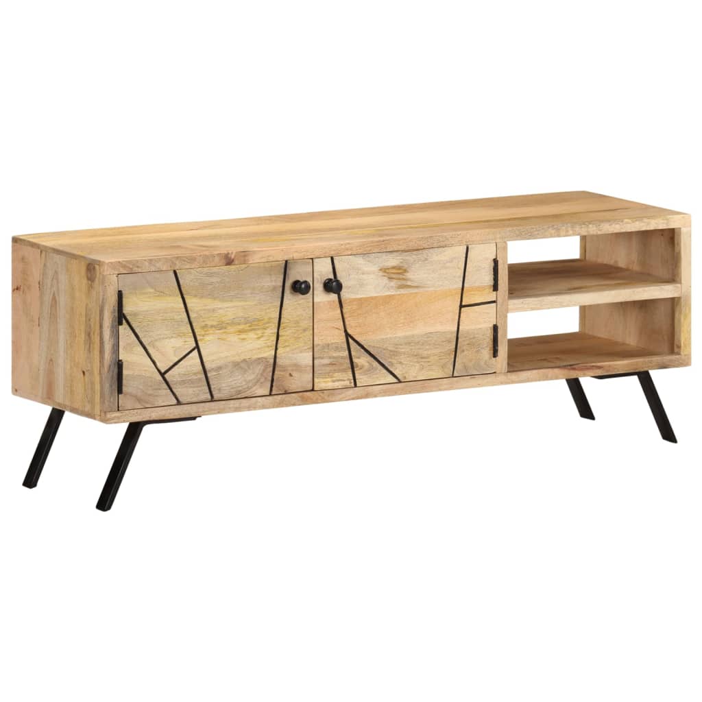 Vidaxl Szafka Pod Telewizor, 110X30X40 Cm, Lite Drewno Mango