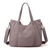 Women's Large Capacity Nylon Fabric Shoulder & Crossbody Bag - Lightweight, Versatile, and Casual Handbag for Commuting.