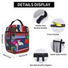 Cartoon Cat In Colour Sofa Insulated Lunch Bag for Kids School Cooler Thermal Food Box Tote Portable Lunch Boxes Container