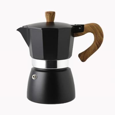 150ML 300ML Portable Aluminum Italian Style Espresso Maker Moka Pot Coffee Maker Household Mocha Cold Extract Pot for