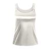 Women's Fashion Tank Top - Loose-Fit Sleeveless Underlayer Satin Casual Top