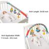 Baby Hanging Toys Baby Stroller Arch Toys Car Seat Bouncer Bar Mobile Bassinet Adjustable Fit Crib Bed Feeding Chair for Newborn