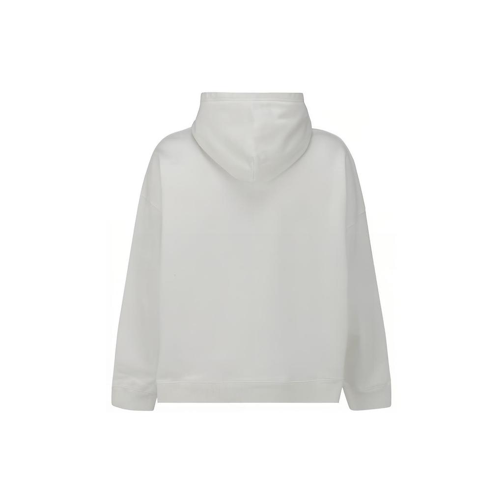 Balenciaga PDF Logo Oversized Popover Hoodie 'Off White' Men's 674986TLVF89016