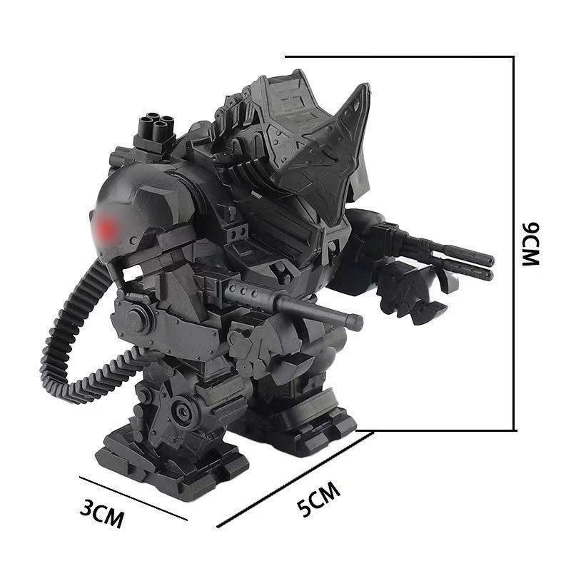 Rhino Reinstall Super Assembled Building Blocks Figure Toy