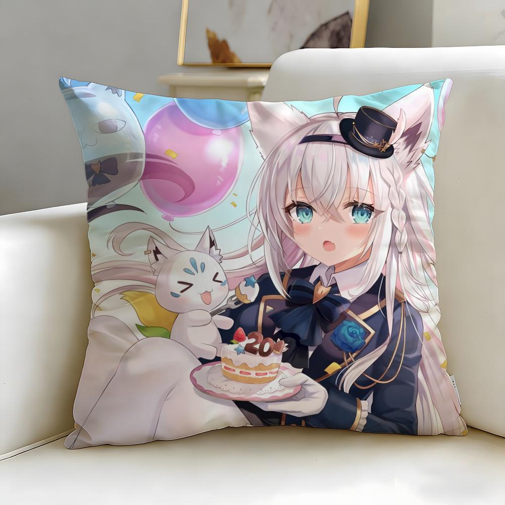 Trendige Sshirakami Fubukiies Kissenbezug Weich Leicht zu Waschen Kissenhülle Vielseitig für Sofa Bett Reise und Büro