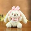 Plush Bunny Keychain With Pp Cotton Filling For Bag Decor And Gifts