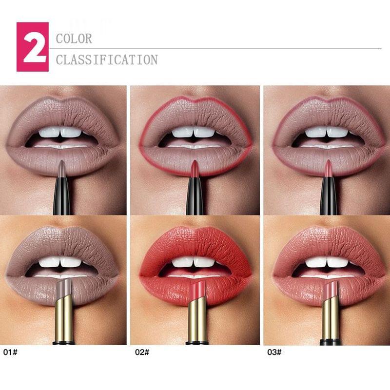 Pudaier - Dúo Delineador de Labios y Labial Mate - 16 Colores