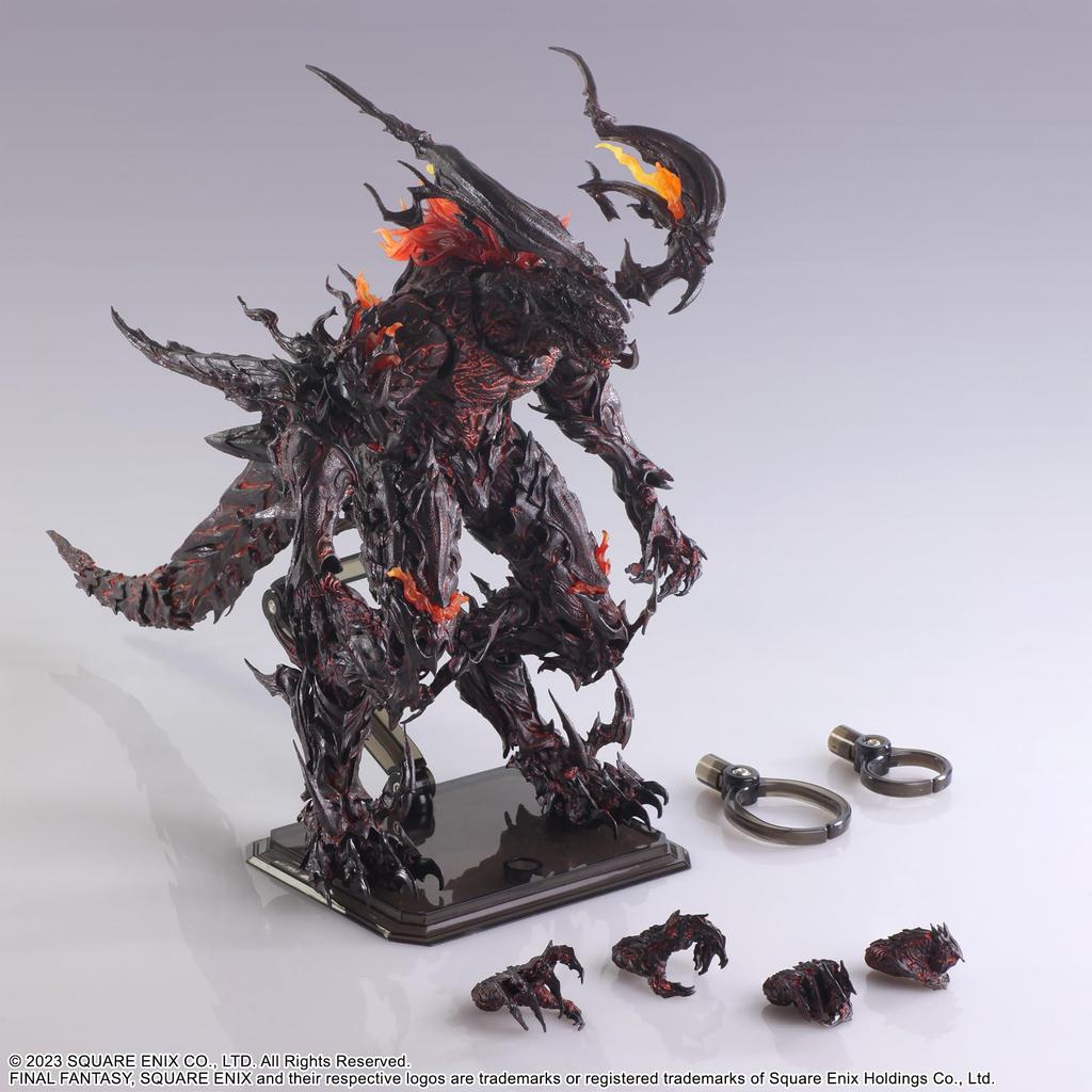Final Fantasy XVI Bring Arts Ifrit PVC painted action figure