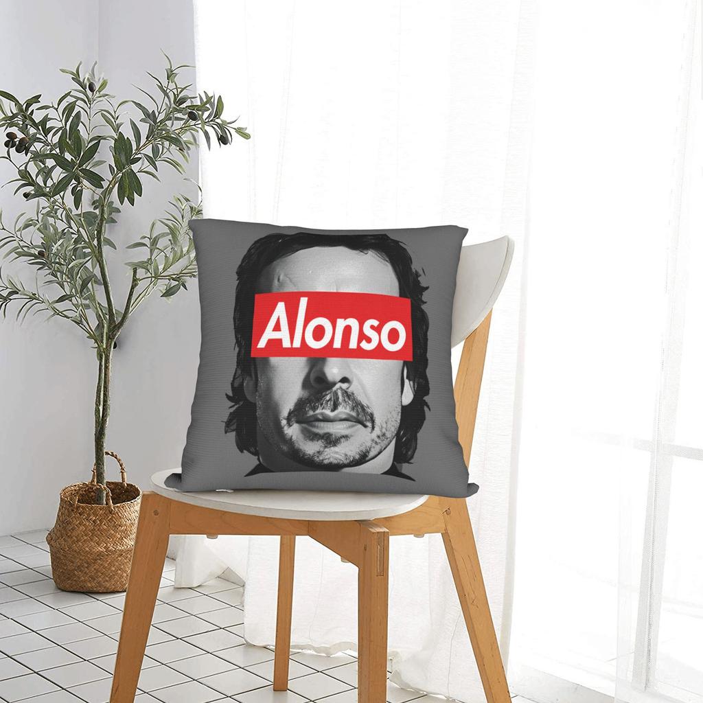 Fernandos Alonsos Pillow Case  Design Pillow Cover For Sofa Bedroom Home Decor Cute Funny Cushion Cover