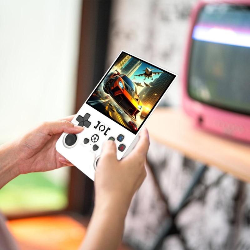 Open Source R36Max 4Inch IPS Screen Handheld Video Game Console Linux System Pocket Game Player Kids Gift