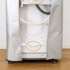 Universal Waterproof Washing Machine Cover Anti-dust Sunscreen Top Open Cover Cartoon Polyester Dust-proof Cover Home Decor