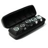 Hard 5 Slots Men's Watch Travel Organizer Case,compact Watch Box Fits All Wrist Watches&Smart Watches Up To 58mm (Cool Black)