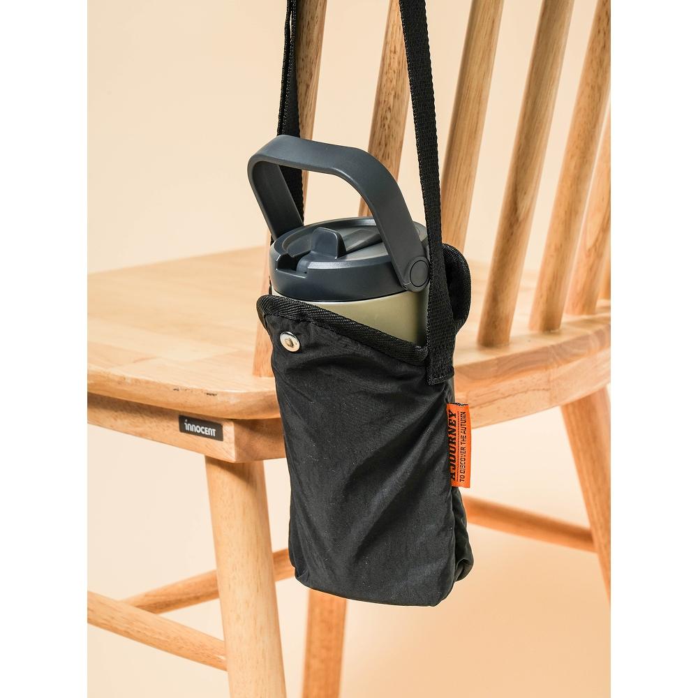 

Daiso Hello Autumn Mesh Cushion Crossbody Bag Black