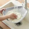 1PC Stainless Steel Colander Strainer Sieve Kitchen Rice Washer Fine Mesh Food Strainers Colander Vegetables Fruits Draining