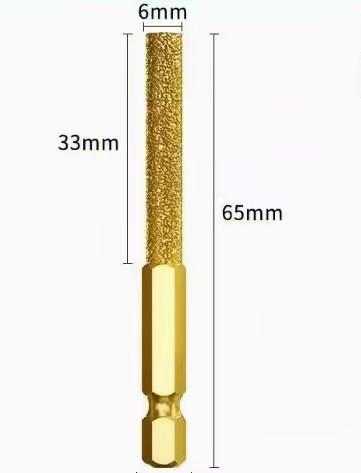 1Pcs Polish The Drill Bit Iron Stainless Steel Ceramic Tile Fits Drill Diamond Grinding Head Tile Rotary File Polishing Head