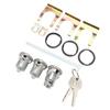Door Trunk Cutlass Lock Key Set Easy To Install Perfect Match 654394765282 Replacement for Chevy