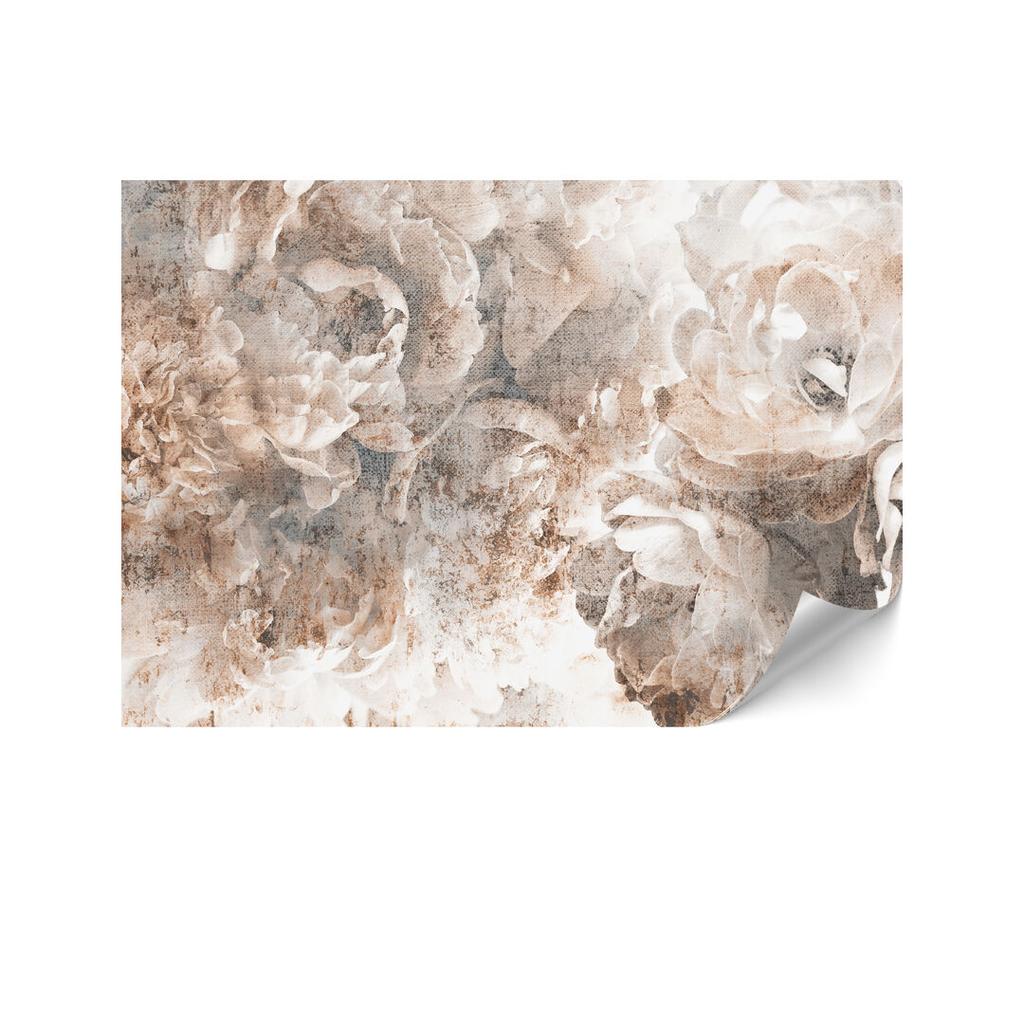 Standard non-woven wallpaper - 100 x 70 cm - romantic style - flowers Standard non-woven wallpaper - 450 x 315 cm - romantic style - flowers