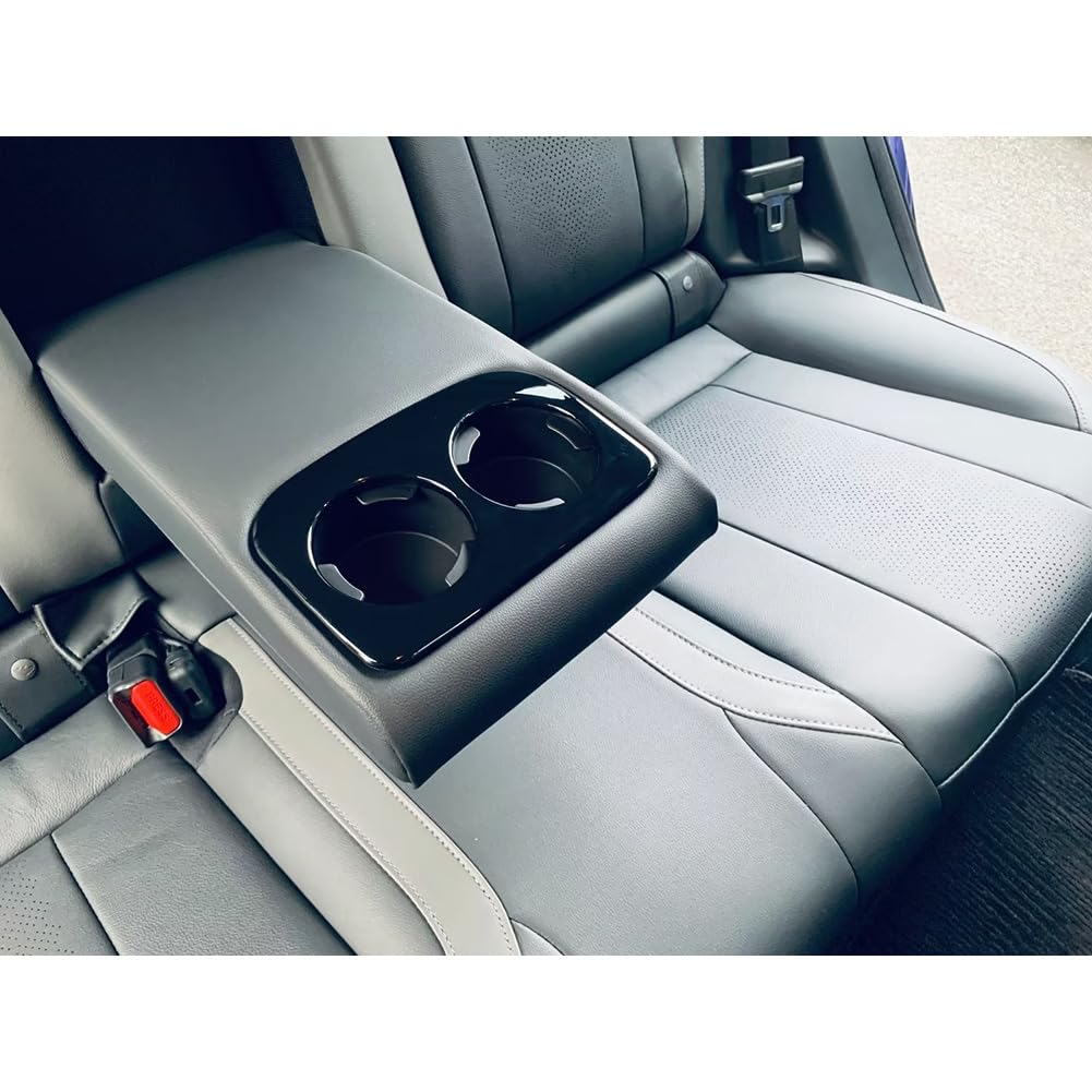 RUIQ Subaru New Crosstrek Impreza GU Series Dedicated Interior Rear Seat Drink Holder Cover Garnish Subaru Crosstrek Impreza Dedicated Design Piano