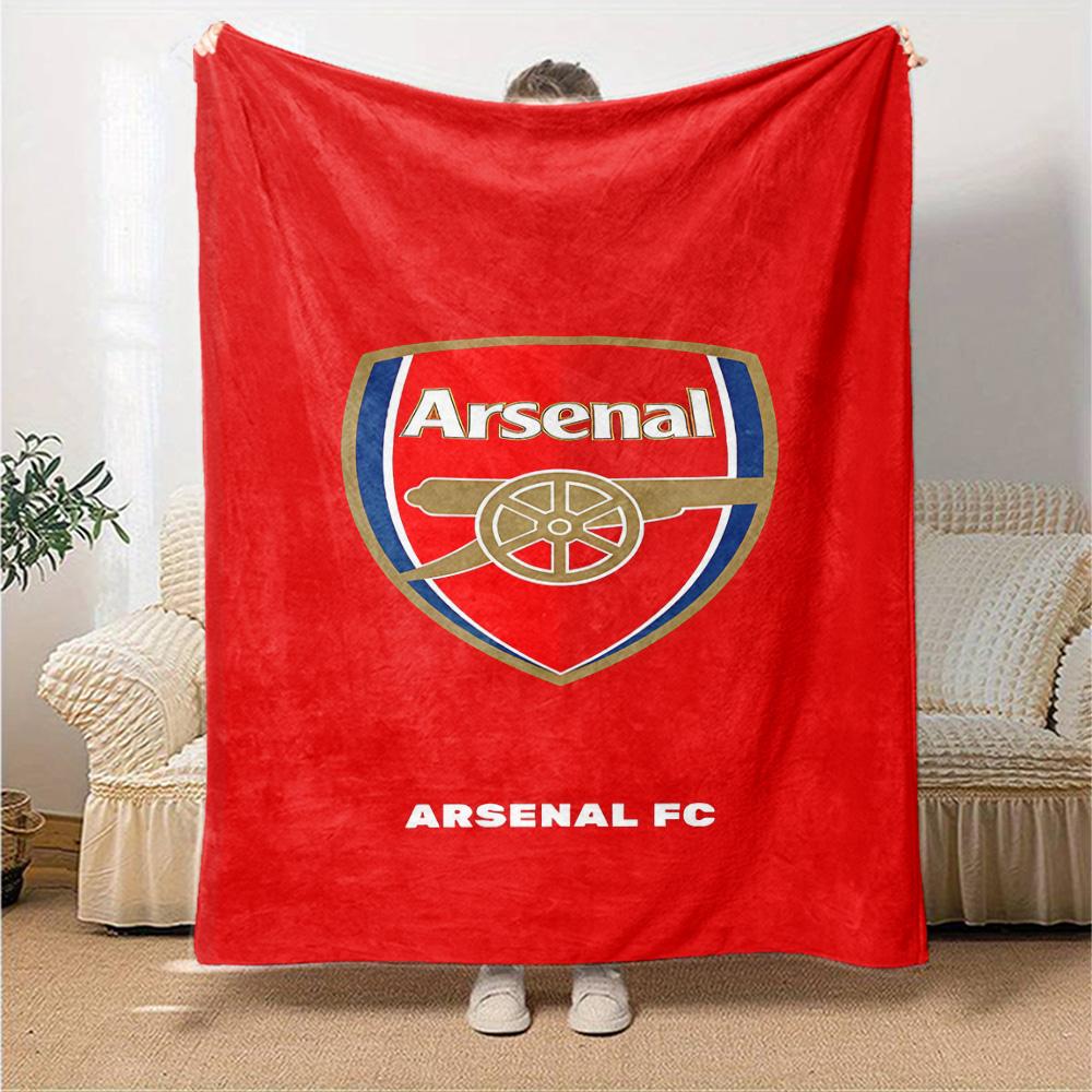 Arsenal Blanket Comfortable Suitable for Office Seaside Picnics for All Occasions Warmthful Decor Birthday Christmas Gift Blanket