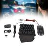 Keyboard Converter Set Silent Design Plug and Play Gaming Keyboard and Mouse Converter for PS4 for X