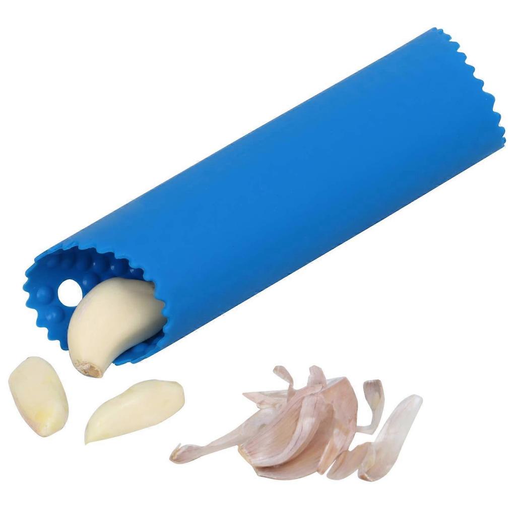 Garlic Press - Silicone Garlic Peeler - Easy Roller Garlic Peeling Tube -Silicone Tool - Peels Garlic Cloves In Seconds