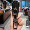 Carbon Fiber Key Fob Cover for Benz Key Case Protector Shell for Benz A-B-C Class S-Class G-Class E-Class CLA GLB CLS GLE GLC FF2