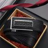 Men's Luxury Genuine Leather Belt with Automatic Buckle - Business Casual, Inner Wear, High-End Trouser, Youth Style