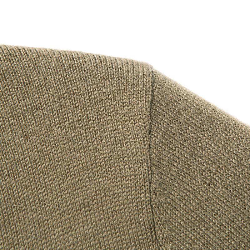 MONTAGUT Men's Cashmere Wool Blend Polo Collar Knit Sweater