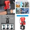 Double Lock Waist Buckle Holder for Electric Tool Features Automatic Locking Safety and Easy Installation ABS Materials M4YD