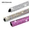 10pcs Universal Diamond Car Air Conditioner Outlet Decorative Strip Bling Rhinestone Car Accessories Interior for Girls Women