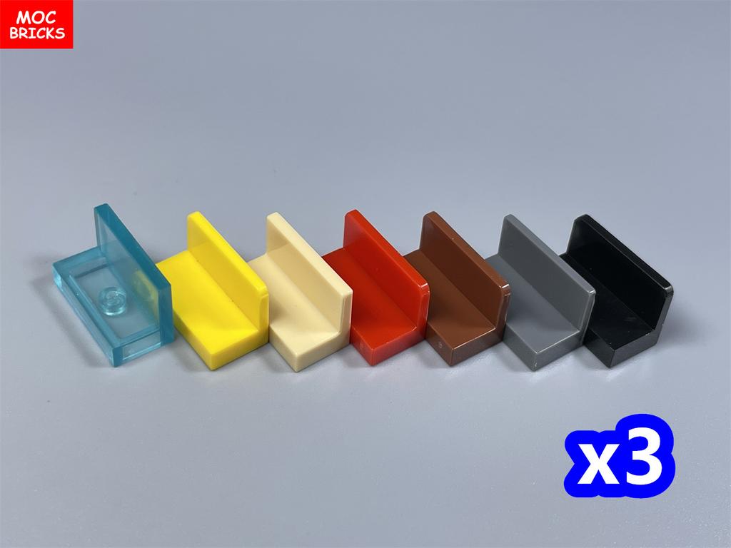 Mattoncini MOC 1x2x1 1x1x1 2x2 Angolo Pannello Finestra Trasparente Mattoncino 6231 4865 91501 Accessori Acquario Blocchi da Costruzione Giocattoli per Bambini