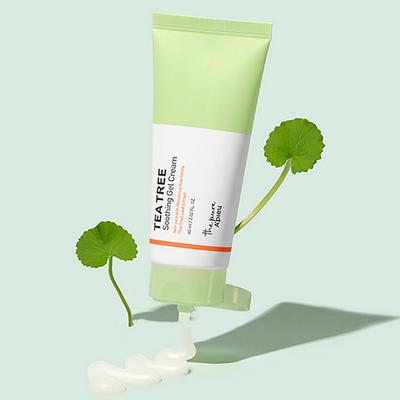 Die Pure Teebaum Beruhigungs-Gel-Creme 60ml / Leicht, Beruhigend, Feuchtigkeitsspendend, Koreanische Kosmetik, Kbeauty