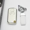 2/3 Buttons Silver Edge Keyless Shell Fob Car Case Key Cover for Honda Fit Jazz Shuttle GP2 Spada StepWgn RG1 Freed Spike Ge6