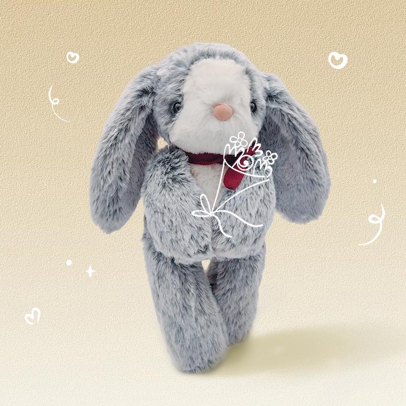 

Lop-eared Cute Plush Rabbit Doll - Soothing Bedside Toy & Birthday Gift