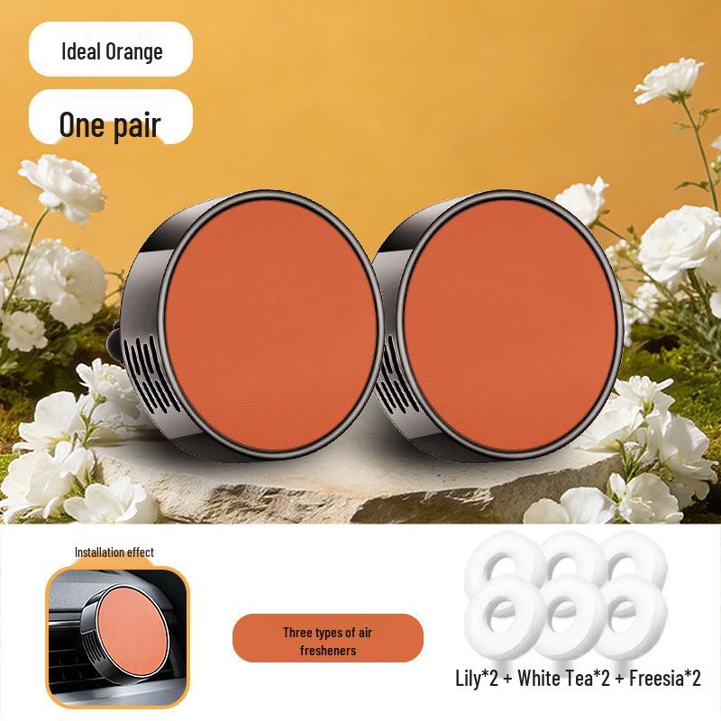 Premium Car Air Freshener Vent Clip: Long-Lasting Light Scent for Men & Women