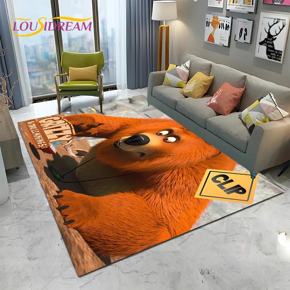 Cartoon Grizzy and The Lemmings Carpet Rug for Home Living Room Bedroom Sofa Doormat Decor,kids Area Rug Floor Mat