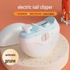 Elektryczny Automatyczny Obcinacz do Paznokci 2 w 1 dla Dorosłych i Dzieci - Bezpieczne Narzędzie do Manicure Bez Szarpania dla Starszych