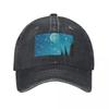 Under the Stars Baseball Cap Snap Back Hat Luxury Brand New In The Hat Christmas Hat Womens Hats Unisexs